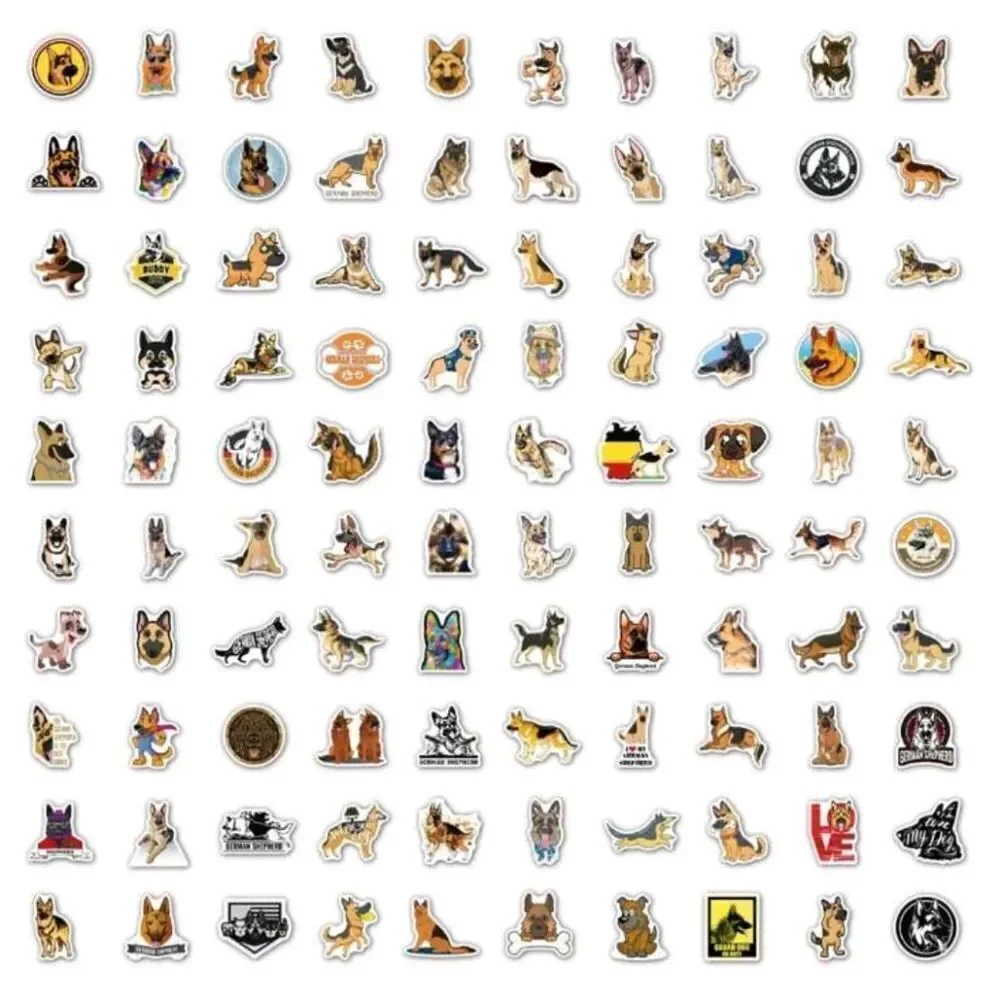 German Shepherd Stickers - Picture 2 of 2